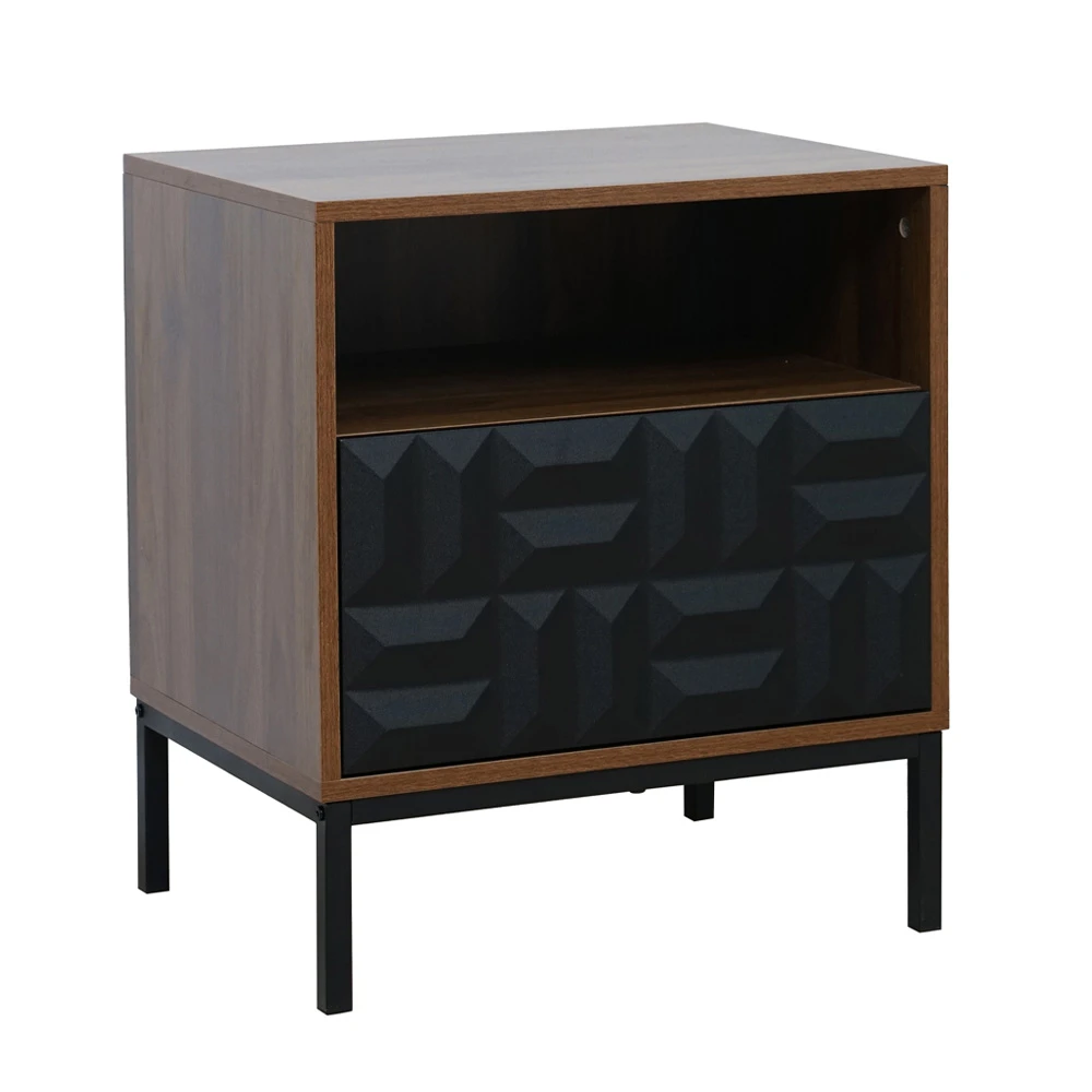 LIBERTA ZUMA ΚΟΜΟΔΙΝΟ ΚΑΡΥΔΙ ΜΑΥΡΟ 51.5x40x58.5