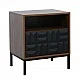LIBERTA ZUMA ΚΟΜΟΔΙΝΟ ΚΑΡΥΔΙ ΜΑΥΡΟ 51.5x40x58.5 LIBERTA ZUMA ΚΟΜΟΔΙΝΟ ΚΑΡΥΔΙ ΜΑΥΡΟ 51.5x40x58.5