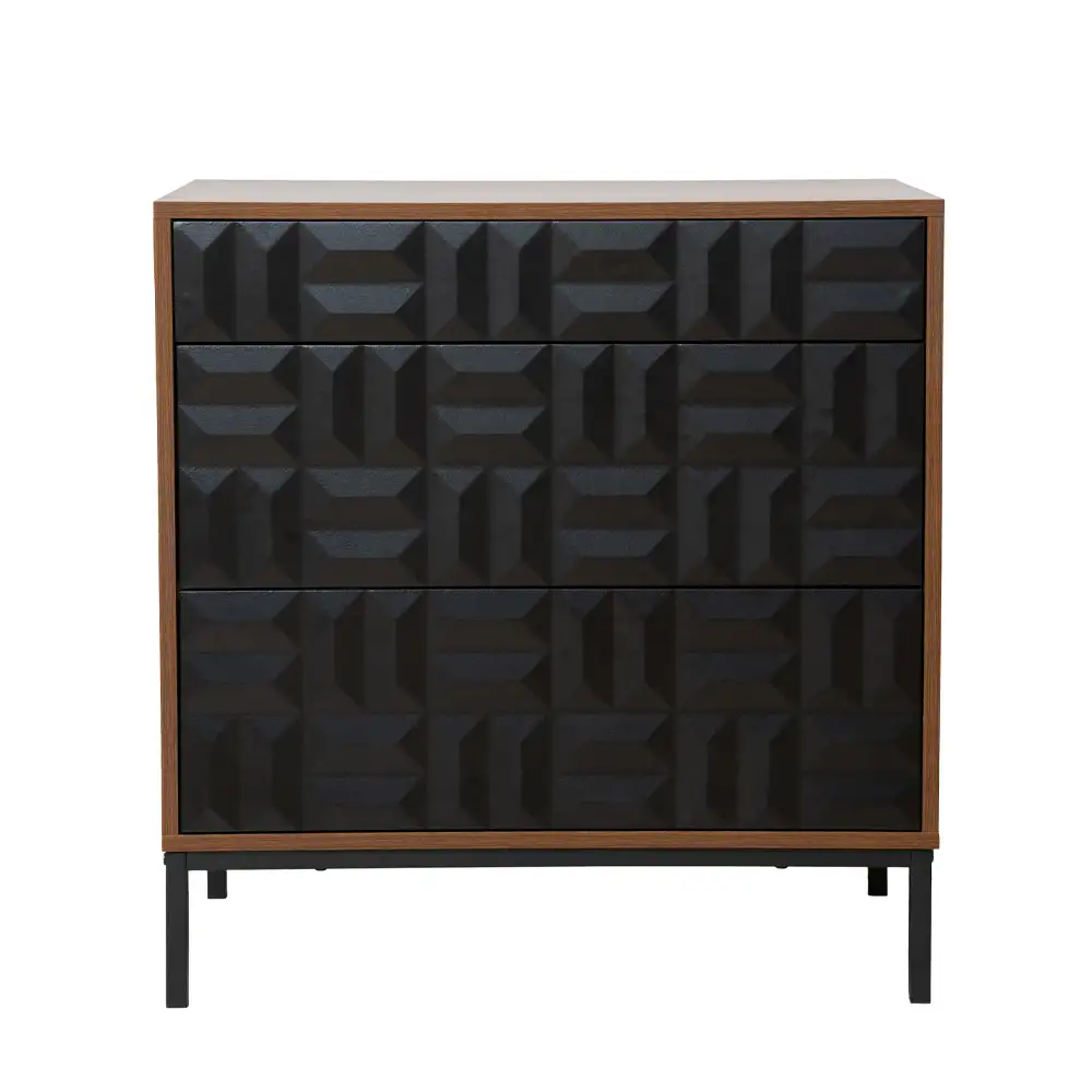 LIBERTA ZUMA ΣΥΡΤΑΡΙΕΡΑ ΚΑΡΥΔΙ ΜΑΥΡΟ 75.5x40x79cm