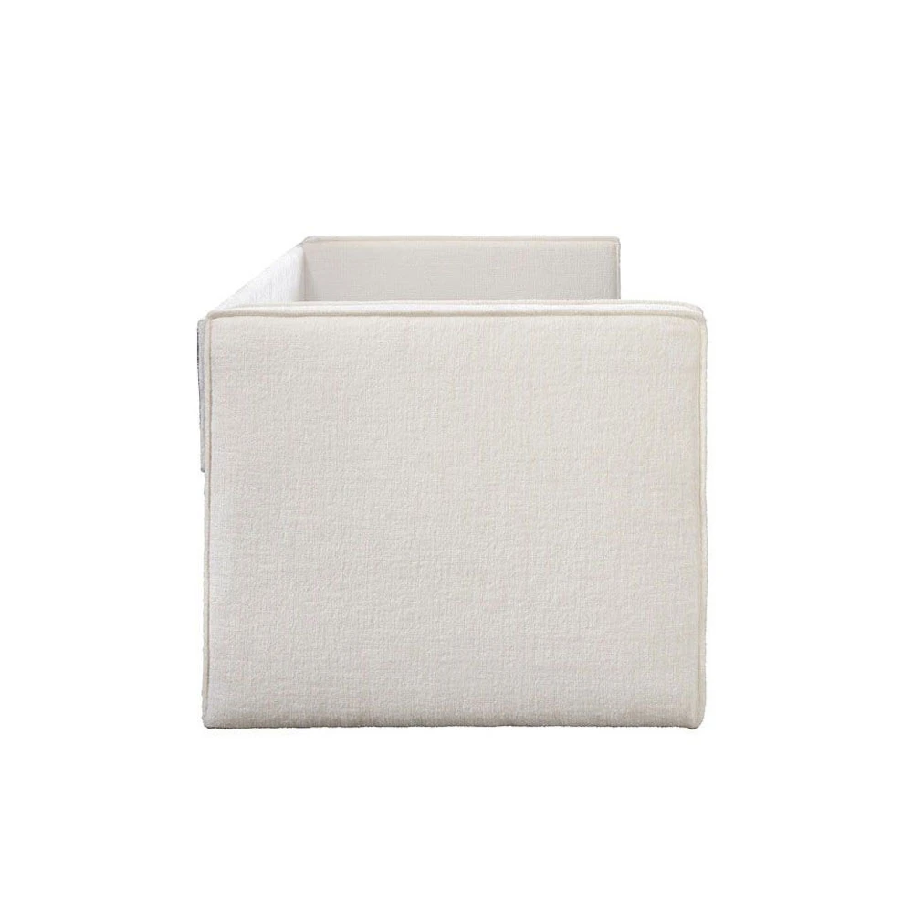 LIBERTA CALMO ΚΑΝΑΠΕΣ ΚΡΕΒΑΤΙ (ΓΙΑ ΣΤΡΩΜΑ 90x195cm) CREAM 222x99x84.2 LIBERTA CALMO ΚΑΝΑΠΕΣ ΚΡΕΒΑΤΙ (ΓΙΑ ΣΤΡΩΜΑ 90x195cm) CREAM 222x99x84.2