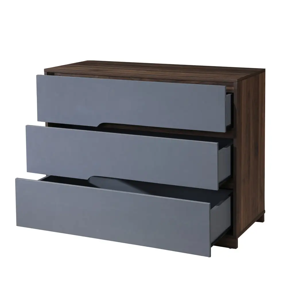 LIBERTA GROOVES ΣΥΡΤΑΡΙΕΡΑ 3ΣΥΡΤΑΡΙΑ ΚΑΡΥΔΙ ΓΚΡΙ 100x45x80