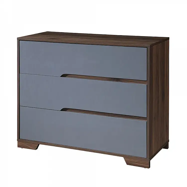 LIBERTA GROOVES ΣΥΡΤΑΡΙΕΡΑ 3ΣΥΡΤΑΡΙΑ ΚΑΡΥΔΙ ΓΚΡΙ 100x45x80cm