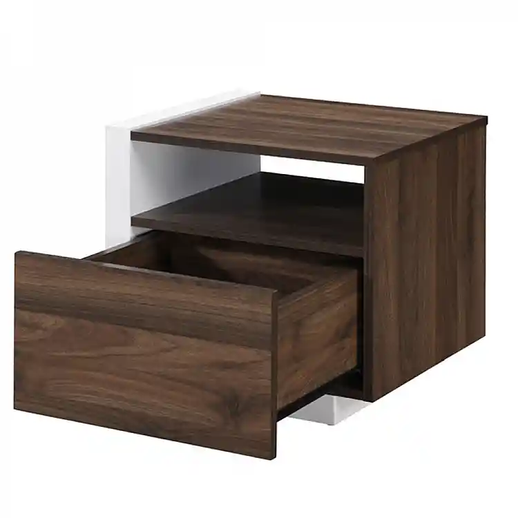 LIBERTA DOBLE ΚΟΜΟΔΙΝΟ 1ΠΟΡΤΑ ΚΑΡΥΔΙ ΛΕΥΚΟ 46x40x43cm