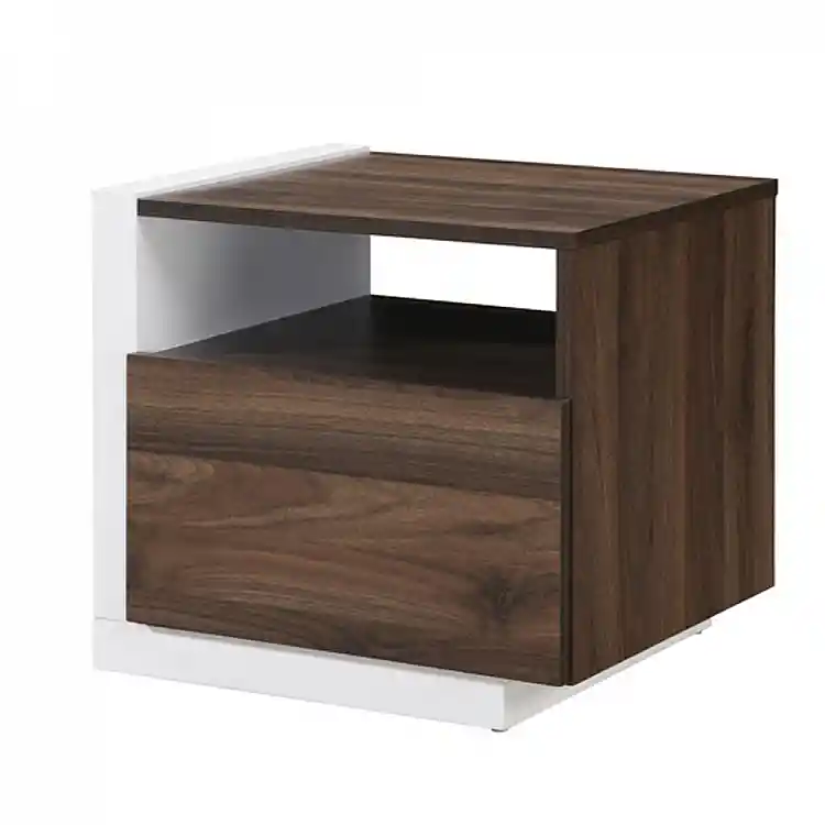 LIBERTA DOBLE ΚΟΜΟΔΙΝΟ 1ΠΟΡΤΑ ΚΑΡΥΔΙ ΛΕΥΚΟ 46x40x43cm