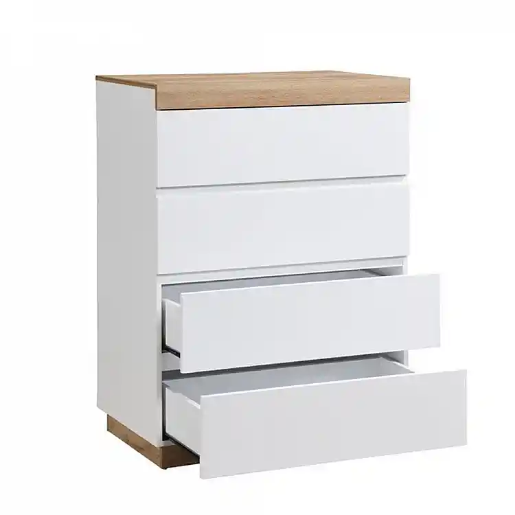 LIBERTA CASA ΣΥΡΤΑΡΙΕΡΑ 4ΣΥΡΤΑΡΙΑ ΛΕΥΚΟ ΦΥΣΙΚΟ 80x50x110cm