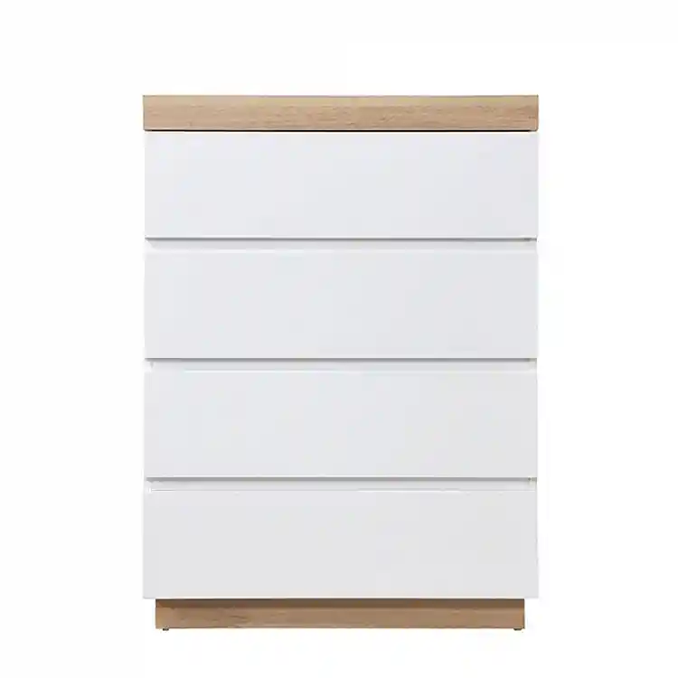 LIBERTA CASA ΣΥΡΤΑΡΙΕΡΑ 4ΣΥΡΤΑΡΙΑ ΛΕΥΚΟ ΦΥΣΙΚΟ 80x50x110cm