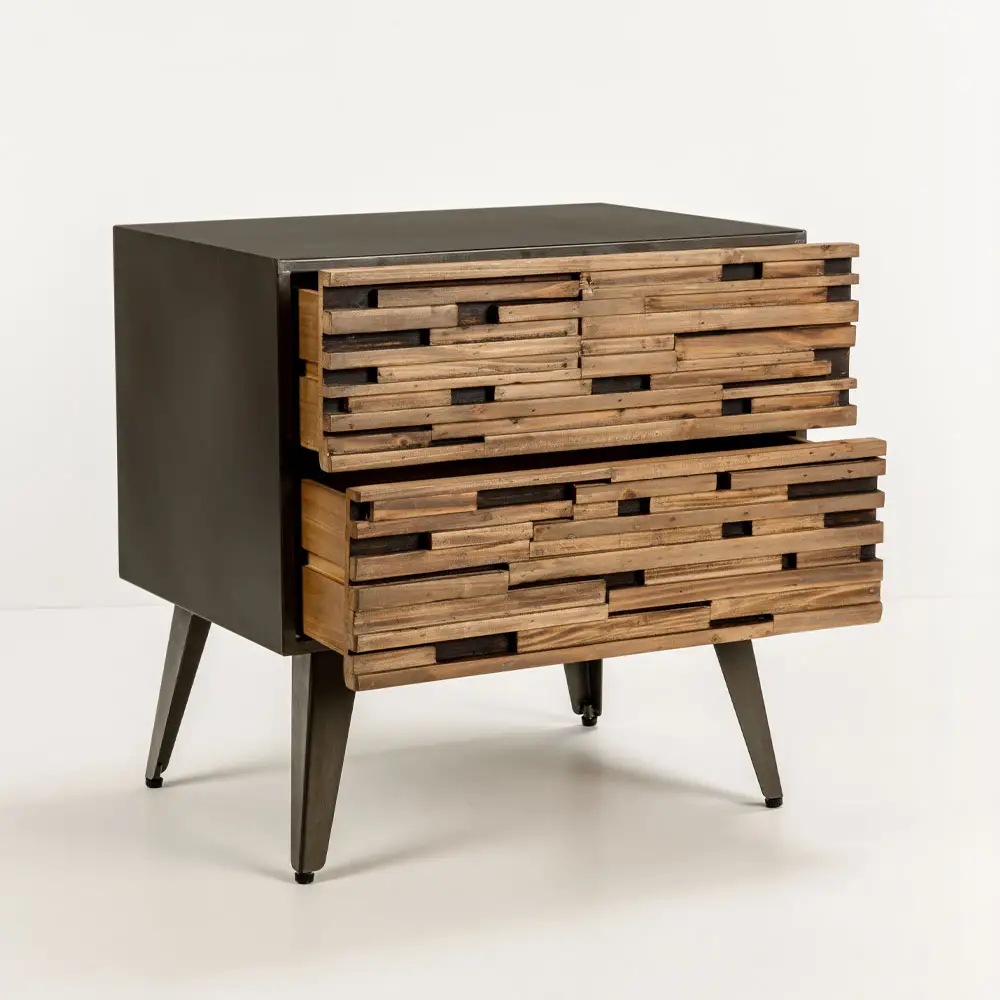 LIBERTA COAST ΚΟΜΟΔΙΝΟ ΜΑΥΡΟ ΦΥΣΙΚΟ 55x43x55.5cm