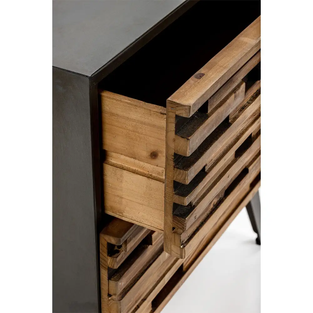 LIBERTA COAST ΚΟΜΟΔΙΝΟ ΜΑΥΡΟ ΦΥΣΙΚΟ 55x43x55.5cm