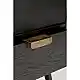 LIBERTA COLOMBO ΚΟΜΟΔΙΝΟ ΜΑΥΡΟ ΧΡΥΣΟ 50x39x63cm