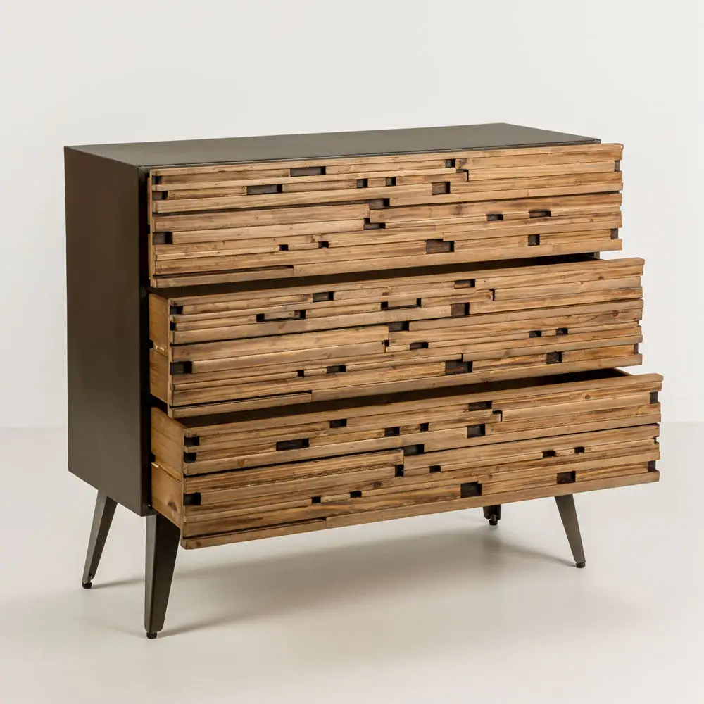 LIBERTA COAST ΣΥΡΤΑΡΙΕΡΑ 3ΣΥΡΤΑΡΙΑ ΜΑΥΡΟ ΦΥΣΙΚΟ 90x37x79cm