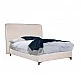 LIBERTA COLOMBO ΚΡΕΒΑΤΙ ΜΕ ΑΠΟΘΗΚ. ΧΩΡΟ (ΓΙΑ ΣΤΡΩΜΑ 160x200cm) OFF WHITE 06-900 ΜΑΥΡΟ 210x170x120