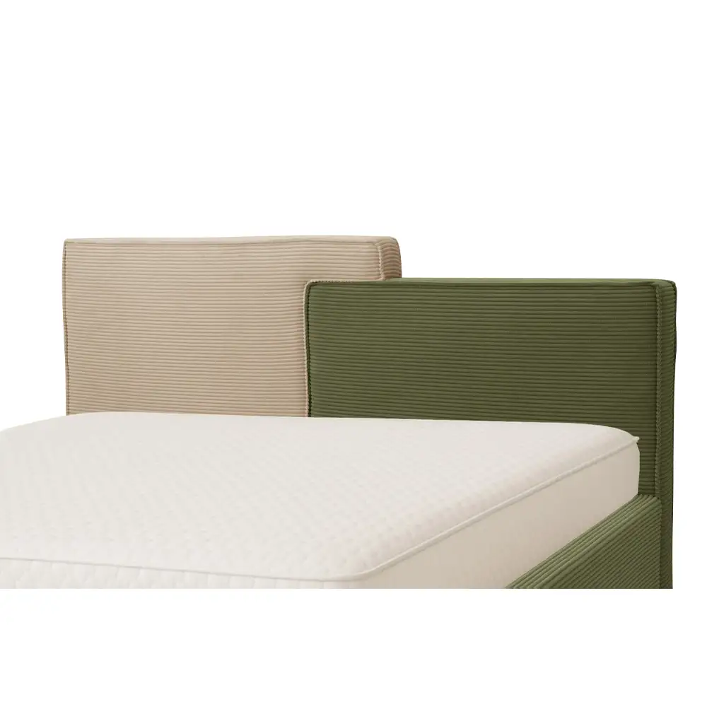 LIBERTA PUZZLE ΚΡΕΒΑΤΙ (ΓΙΑ ΣΤΡΩΜΑ 160x200cm) ΛΑΔΙ BEIGE 223x176x106cm