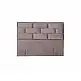 LIBERTA BRICK ΚΡΕΒΑΤΙ ΜΕ ΑΠΟΘΗΚ. ΧΩΡΟ (ΓΙΑ ΣΤΡΩΜΑ 160x200cm) MUSHROOM 05-450 215x165x121cm