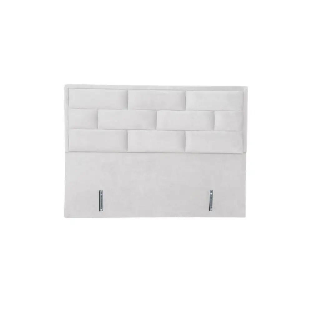 LIBERTA BRICK ΚΡΕΒΑΤΙ ΜΕ ΑΠΟΘΗΚ. ΧΩΡΟ (ΓΙΑ ΣΤΡΩΜΑ 160x200cm) OFF WHITE 16-450 215x165x121cm