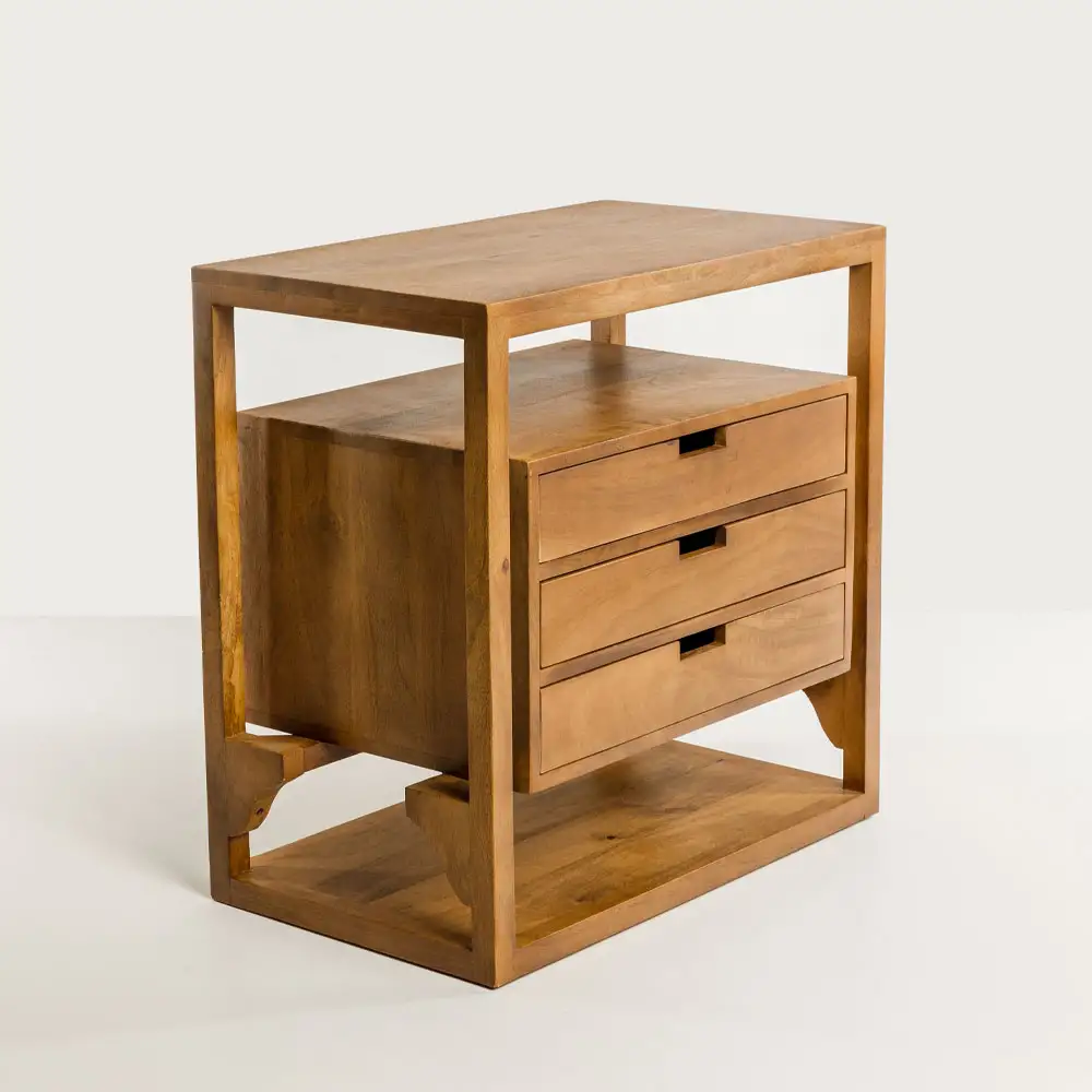 LIBERTA ELIS ΚΟΜΟΔΙΝΟ 3ΣΥΡΤΑΡΙΑ ΦΥΣΙΚΟ 65x38x65cm