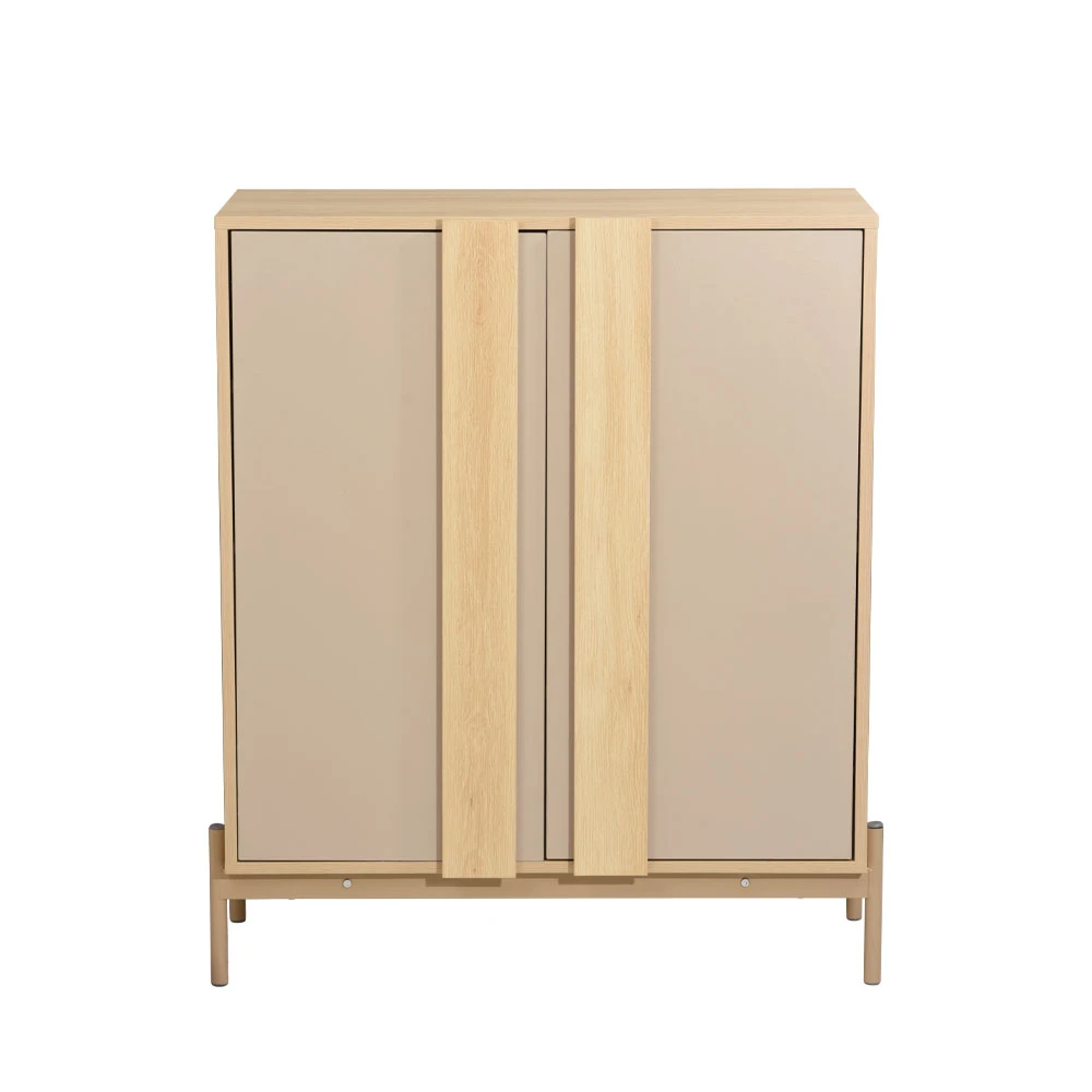 LIBERTA CAPPUCCINO ΚΟΜΟΤΑ-ΠΑΠΟΥΤΣΟΘΗΚΗ 2ΠΟΡΤΕΣ 3ΡΑΦΙΑ SONOMA LATTE 84.4x36.5x97