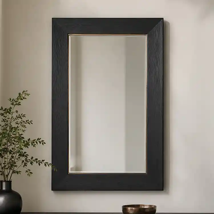 LIBERTA TUBE ΚΑΘΡΕΠΤΗΣ ΜΑΥΡΟ 95x7.5x126cm