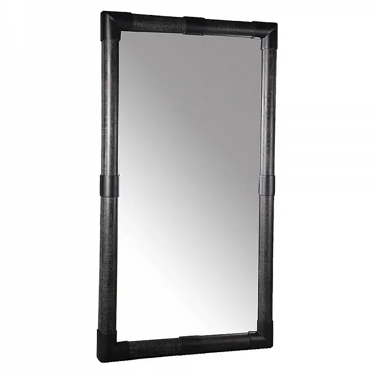 LIBERTA MODERN ΚΑΘΡΕΠΤΗΣ ΜΑΥΡΟ 90x10.5x166cm