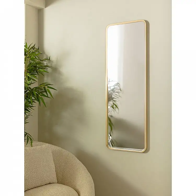 LIBERTA RECTANGLE ΚΑΘΡΕΠΤΗΣ ΧΡΥΣΟ 40x120cm