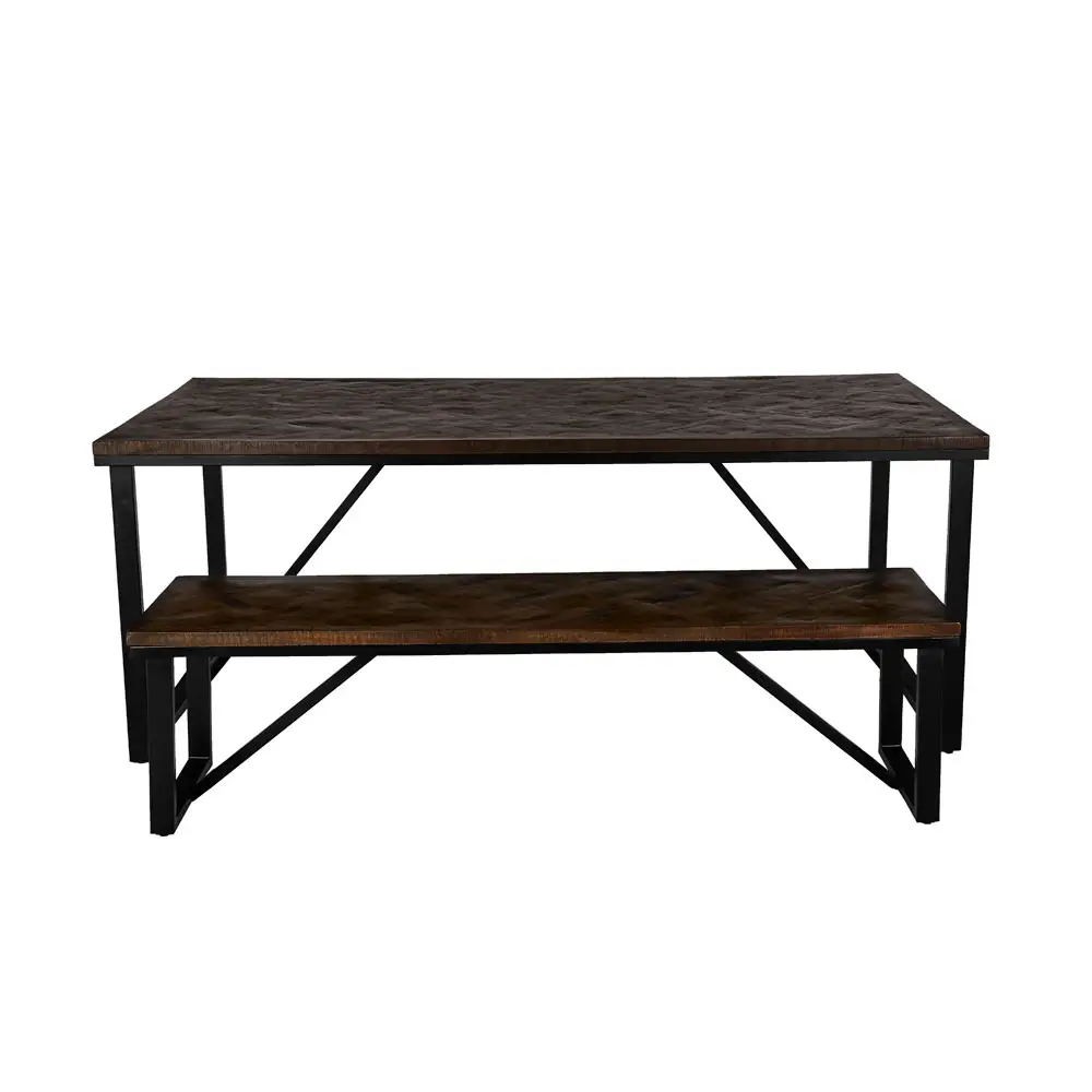 LIBERTA MAIANDROS ΠΑΓΚΑΚΙ ΚΑΦΕ ΣΚΟΥΡΟ ΜΑΥΡΟ 170x45x45cm