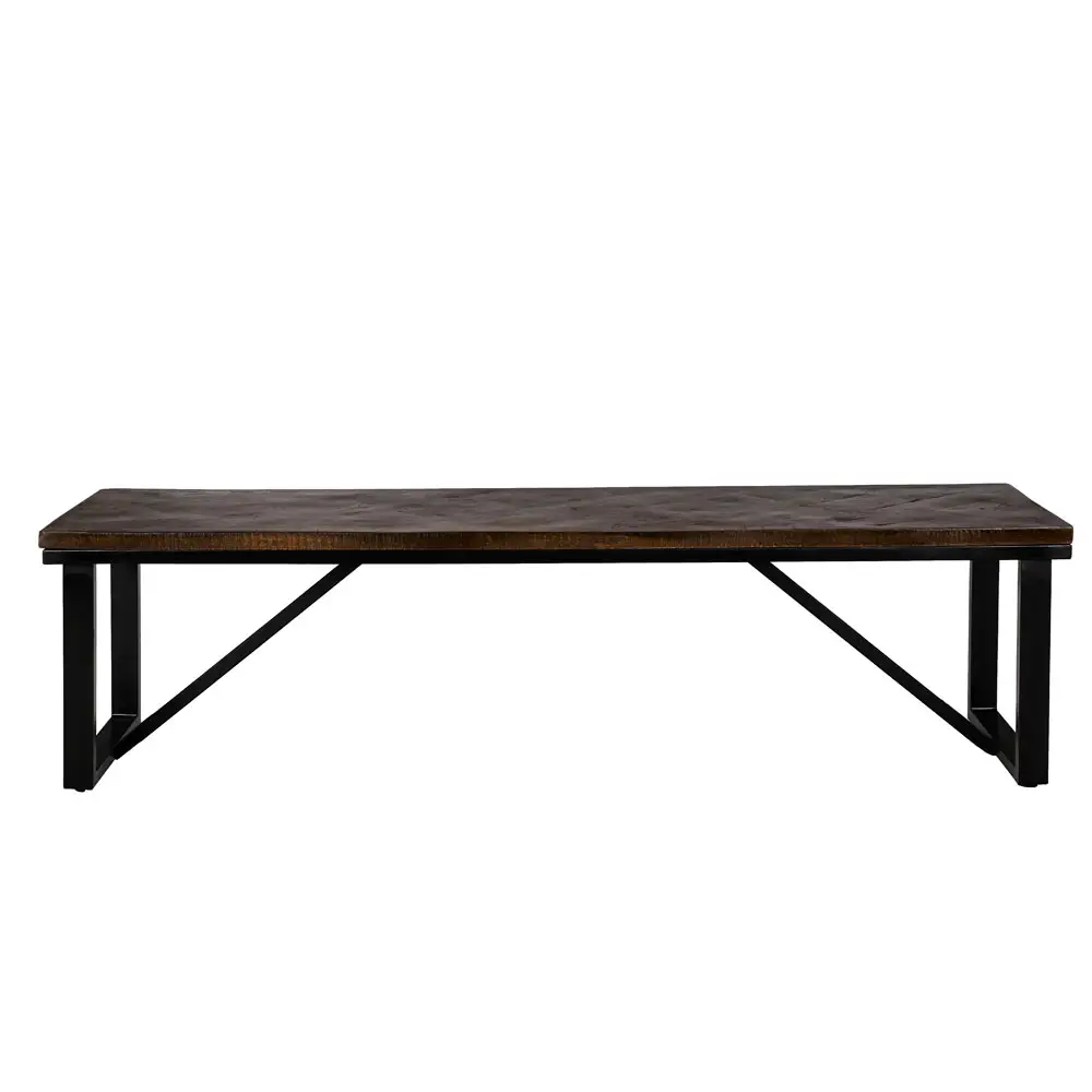 LIBERTA MAIANDROS ΠΑΓΚΑΚΙ ΚΑΦΕ ΣΚΟΥΡΟ ΜΑΥΡΟ 170x45x45cm