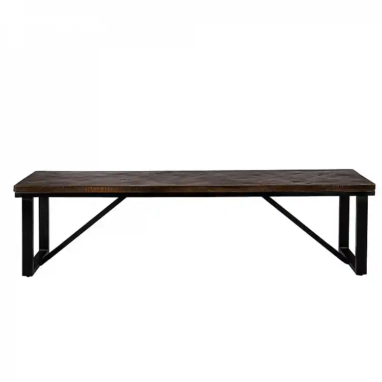 LIBERTA MAIANDROS ΠΑΓΚΑΚΙ ΚΑΦΕ ΣΚΟΥΡΟ ΜΑΥΡΟ 170x45x45cm