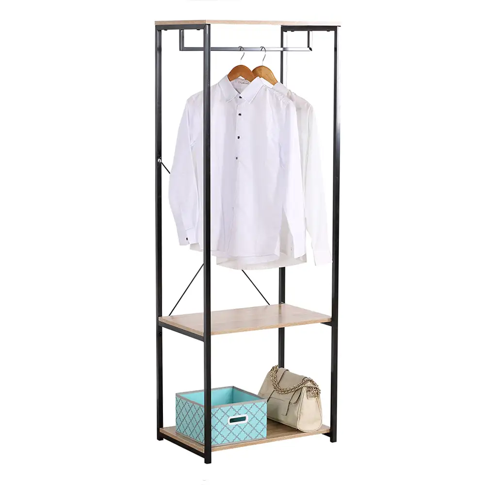 LIBERTA VOGUE ΝΤΟΥΛΑΠΑ SONOMA ΜΑΥΡΟ 60x40x167cm