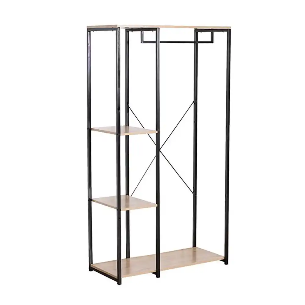 LIBERTA MODE ΝΤΟΥΛΑΠΑ SONOMA ΜΑΥΡΟ 90x40x167cm
