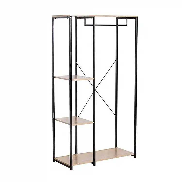 LIBERTA MODE ΝΤΟΥΛΑΠΑ SONOMA ΜΑΥΡΟ 90x40x167cm