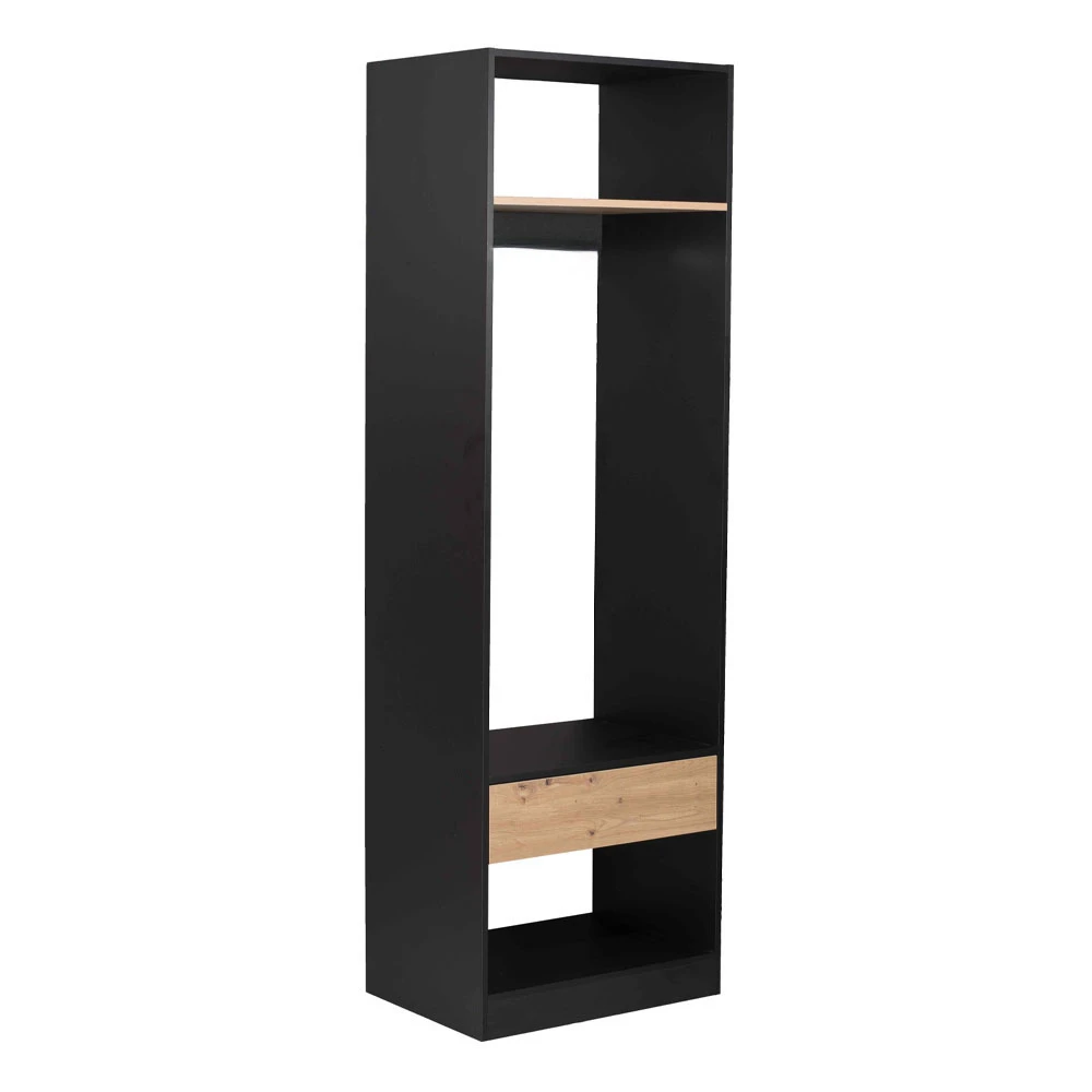 LIBERTA SYSTEM ΝΤΟΥΛΑΠΑ ΜΑΥΡΟ SONOMA 90x50x180