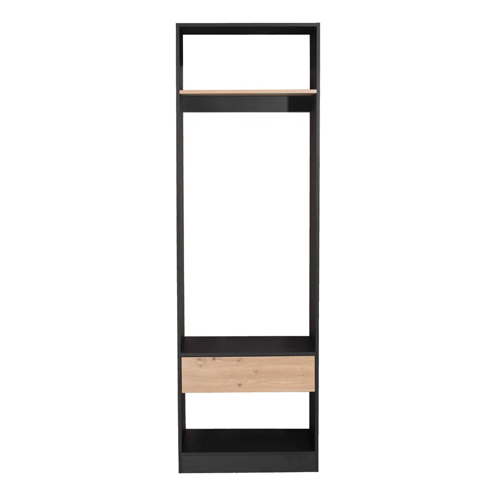 LIBERTA SYSTEM ΝΤΟΥΛΑΠΑ ΜΑΥΡΟ SONOMA 90x50x180 LIBERTA SYSTEM ΝΤΟΥΛΑΠΑ ΜΑΥΡΟ SONOMA 90x50x180
