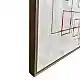 LIBERTA ROTA ΠΙΝΑΚΑΣ ΔΙΑΚΟΣΜΗΤΙΚΟΣ ΜΕ ΚΟΡΝΙΖΑ 80x120x4cm ΚΑΜΒΑΣ ΓΚΡΙ ΕΚΑΙ ΞΥΛΟ