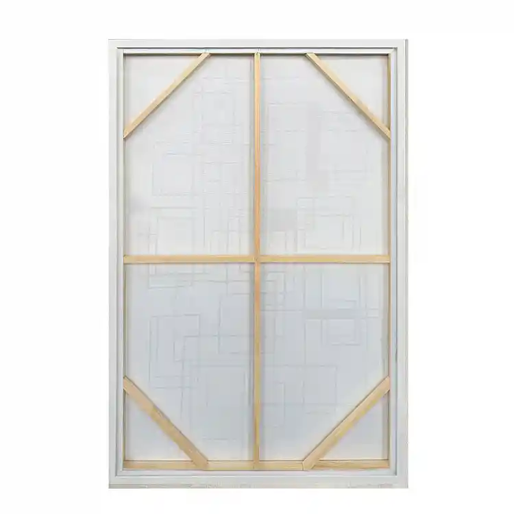 LIBERTA ROTA ΠΙΝΑΚΑΣ ΔΙΑΚΟΣΜΗΤΙΚΟΣ ΜΕ ΚΟΡΝΙΖΑ 80x120x4cm ΚΑΜΒΑΣ ΓΚΡΙ ΕΚΑΙ ΞΥΛΟ