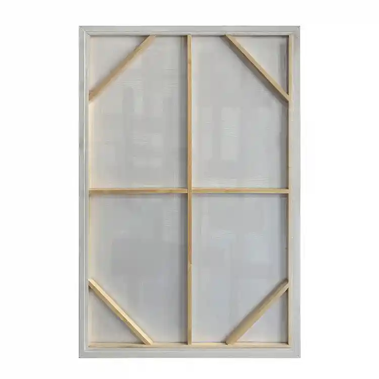 LIBERTA LINES ΠΙΝΑΚΑΣ ΔΙΑΚΟΣΜΗΤΙΚΟΣ ΜΕ ΚΟΡΝΙΖΑ 80x120x4cm ΚΑΜΒΑΣ ΕΚΑΙ ΓΚΡΙ ΑΝΟΙΧΤΟ ΞΥΛΟ