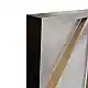 LIBERTA LINEE ΠΙΝΑΚΑΣ ΔΙΑΚΟΣΜΗΤΙΚΟΣ ΜΕ ΚΟΡΝΙΖΑ 80x120x4cm ΚΑΜΒΑΣ ΕΚΑΙ ΓΚΡΙ ΑΝΟΙΧΤΟ ΞΥΛΟ