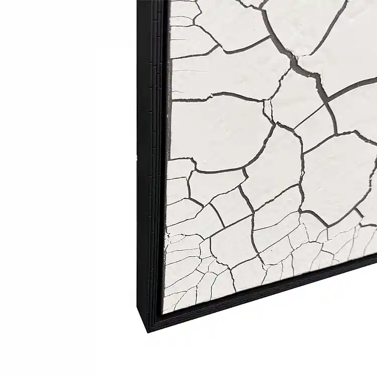 LIBERTA SIRKEL ΠΙΝΑΚΑΣ ΔΙΑΚΟΣΜΗΤΙΚΟΣ ΜΕ ΚΟΡΝΙΖΑ 80x120x4cm ΚΑΜΒΑΣ LEMON ΓΚΡΙ ΞΥΛΟ ΜΑΥΡΟ