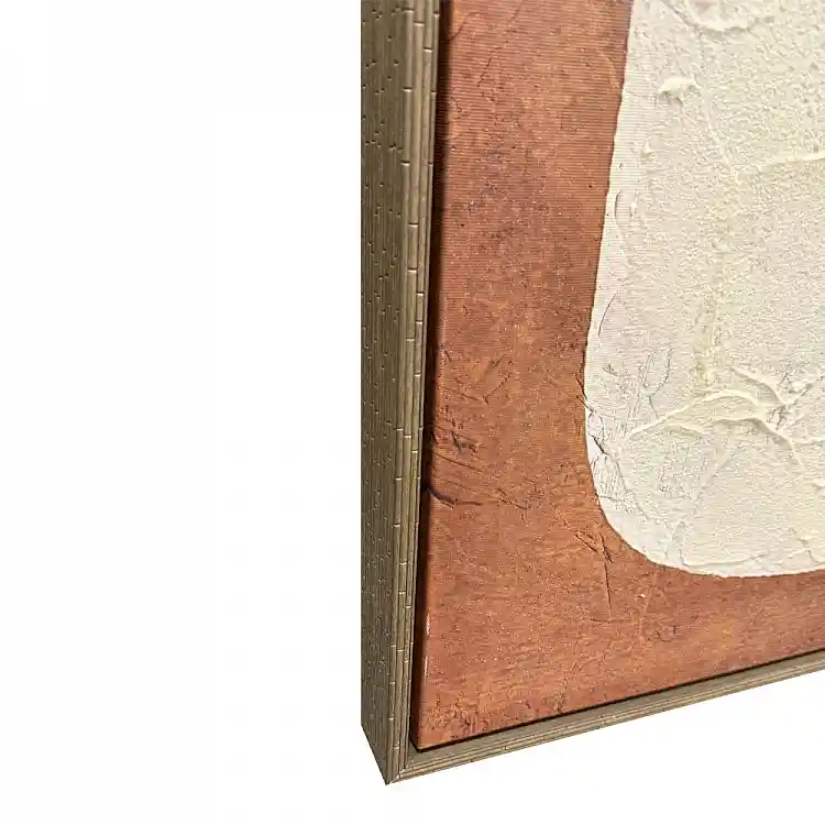 LIBERTA KAKTUS ΠΙΝΑΚΑΣ ΔΙΑΚΟΣΜΗΤΙΚΟΣ ΜΕ ΚΟΡΝΙΖΑ 80x120x4cm ΚΑΜΒΑΣ ΜΠΕΖ ΚΑΦΕ ΑΝΟΙΧΤΟ PS