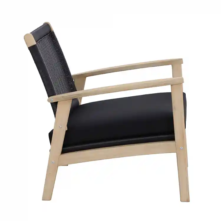 LIBERTA SALSA ΠΟΛΥΘΡΟΝΑ ΜΑΞΙΛΑΡΙ ΜΑΥΡΟ 74.5x73x75.8cm