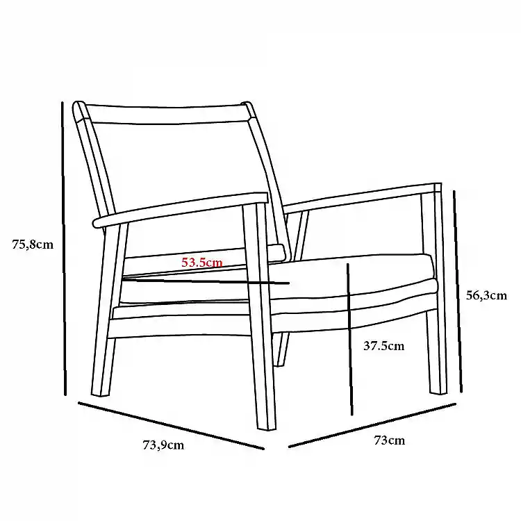 LIBERTA SALSA ΠΟΛΥΘΡΟΝΑ ΜΑΞΙΛΑΡΙ ΜΑΥΡΟ 74.5x73x75.8cm