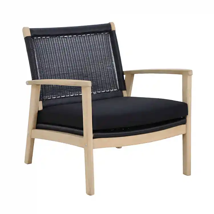 LIBERTA SALSA ΠΟΛΥΘΡΟΝΑ ΜΑΞΙΛΑΡΙ ΜΑΥΡΟ 74.5x73x75.8cm