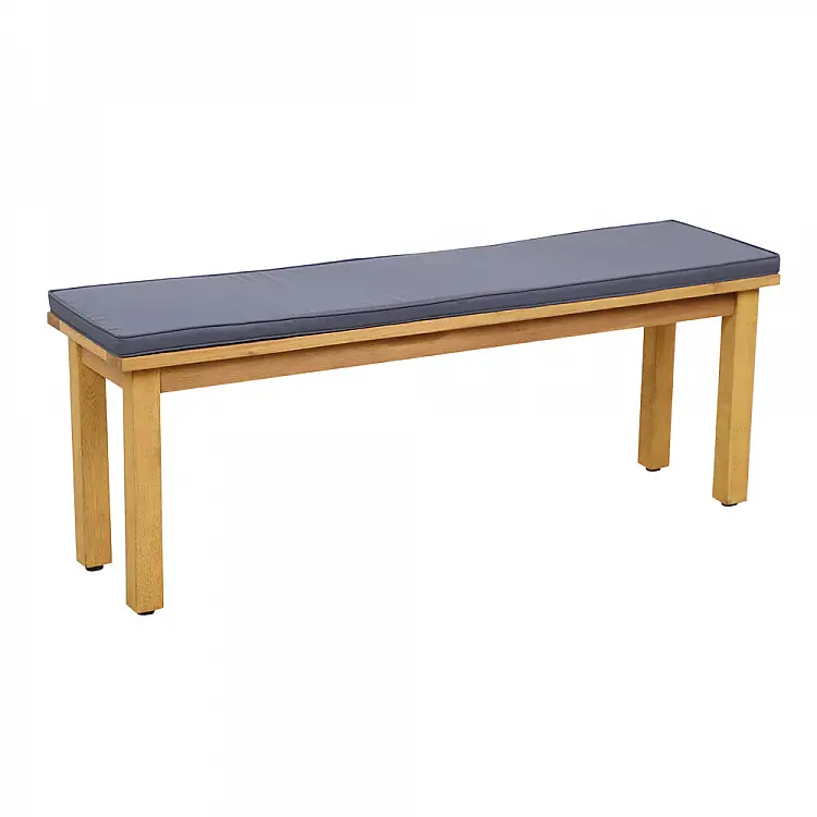 LIBERTA PIAZZA ΠΑΓΚΑΚΙ ΦΥΣΙΚΟ ΓΚΡΙ ΑΝΟΙΧΤΟ 130x35x45cm