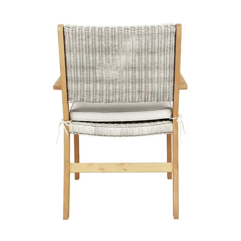 LIBERTA CAPRI ΚΑΡΕΚΛΑ ΛΕΥΚΟ ΓΚΡΙ 64.2x60x88.5cm