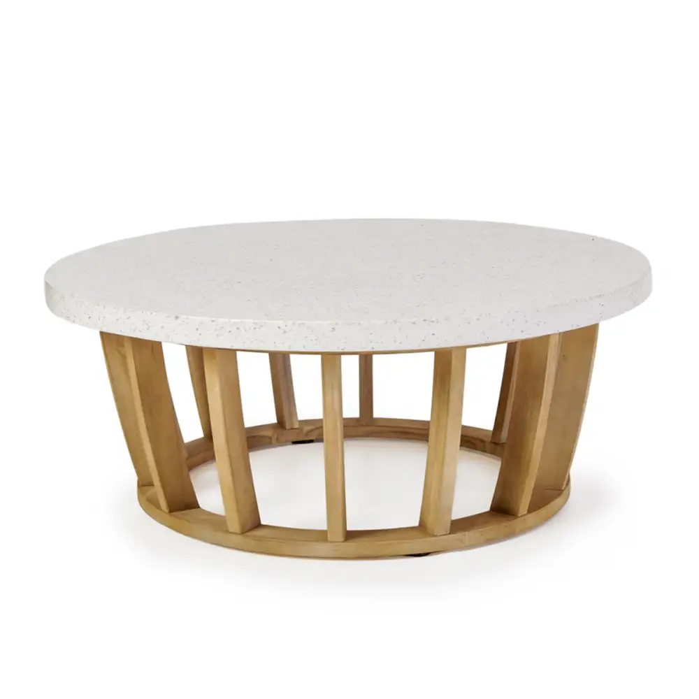 LIBERTA ITHAKA COFFEE TABLE ΦΥΣΙΚΟ 100x100x40