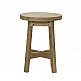 LIBERTA ANASA SIDE TABLE ΦΥΣΙΚΟ 40x40x48 LIBERTA ANASA SIDE TABLE ΦΥΣΙΚΟ 40x40x48