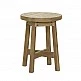 LIBERTA ANASA SIDE TABLE ΦΥΣΙΚΟ 40x40x48 LIBERTA ANASA SIDE TABLE ΦΥΣΙΚΟ 40x40x48