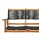 LIBERTA CAVO ΚΑΝΑΠΕΣ 2ΘΕΣΙΟΣ ΜΑΥΡΟ ΦΥΣΙΚΟ 120x72x85