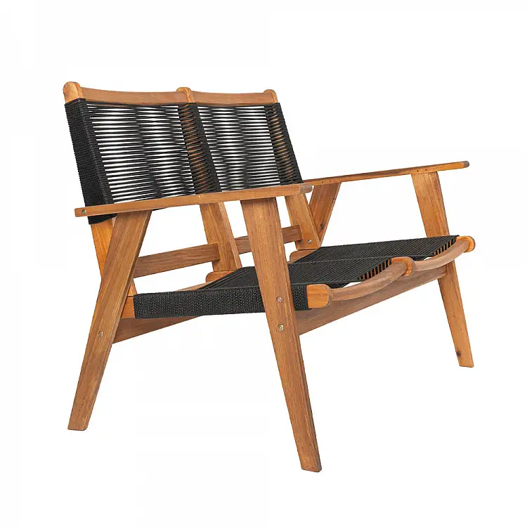 LIBERTA CAVO ΚΑΝΑΠΕΣ 2ΘΕΣΙΟΣ ΜΑΥΡΟ ΦΥΣΙΚΟ 120x72x85cm
