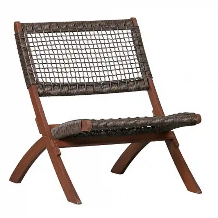 LIBERTA MESH ΚΑΡΕΚΛΑ ΠΤΥΣ/ΜΕΝΟ-Η ΚΑΦΕ ANTIQUE ΚΑΡΥΔΙ 78x60x72.5cm