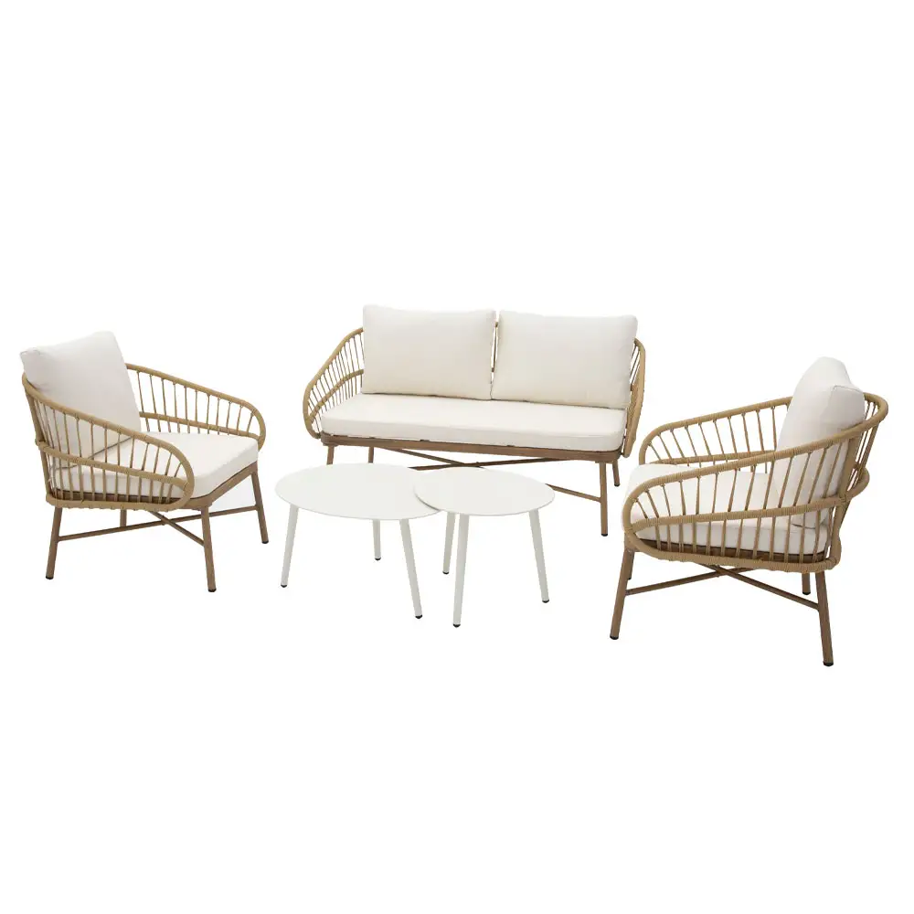 LIBERTA CAVE ΣΑΛΟΝΙ SET 1+2+1 ΦΥΣΙΚΟ