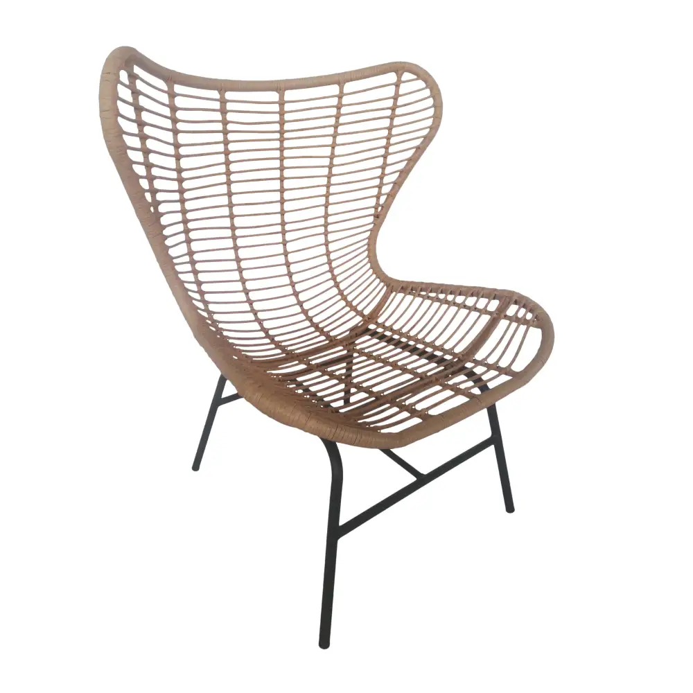 LIBERTA BUTTERFLY ΠΟΛΥΘΡΟΝΑ ΦΥΣΙΚΟ ΜΑΥΡΟ 89x78x106.5cm